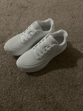 Dream Pairs White Women's Platform Sneakers
